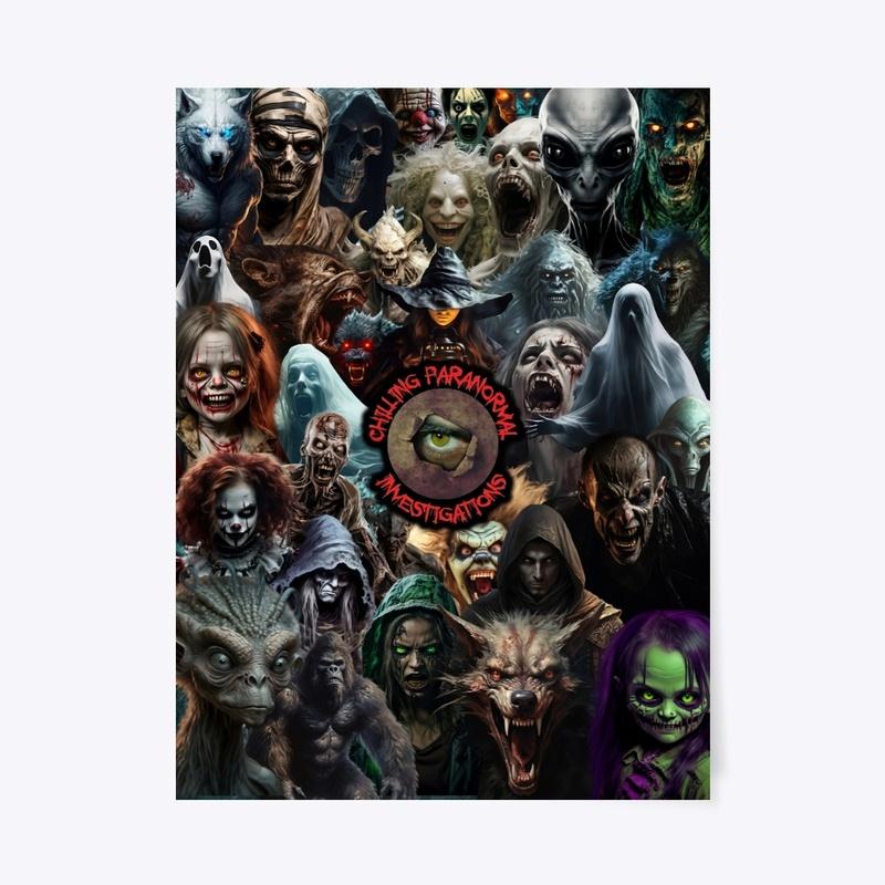 Chilling Paranormal 18x24 Poster